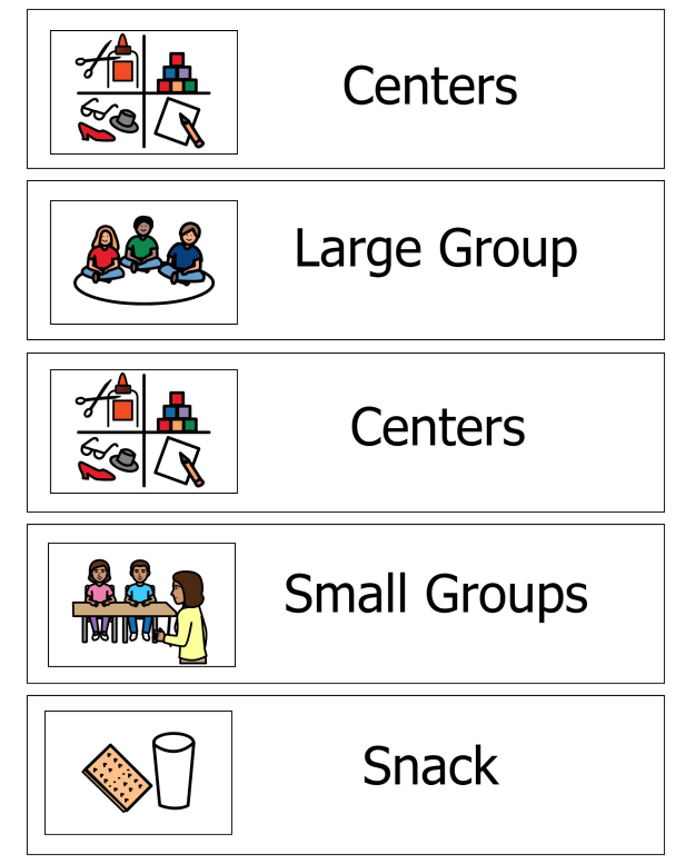 School Schedule Printable