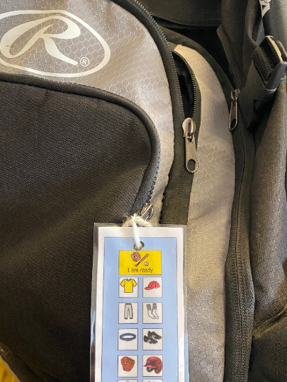 Printable Baseball Softball Tball Packing List Tag